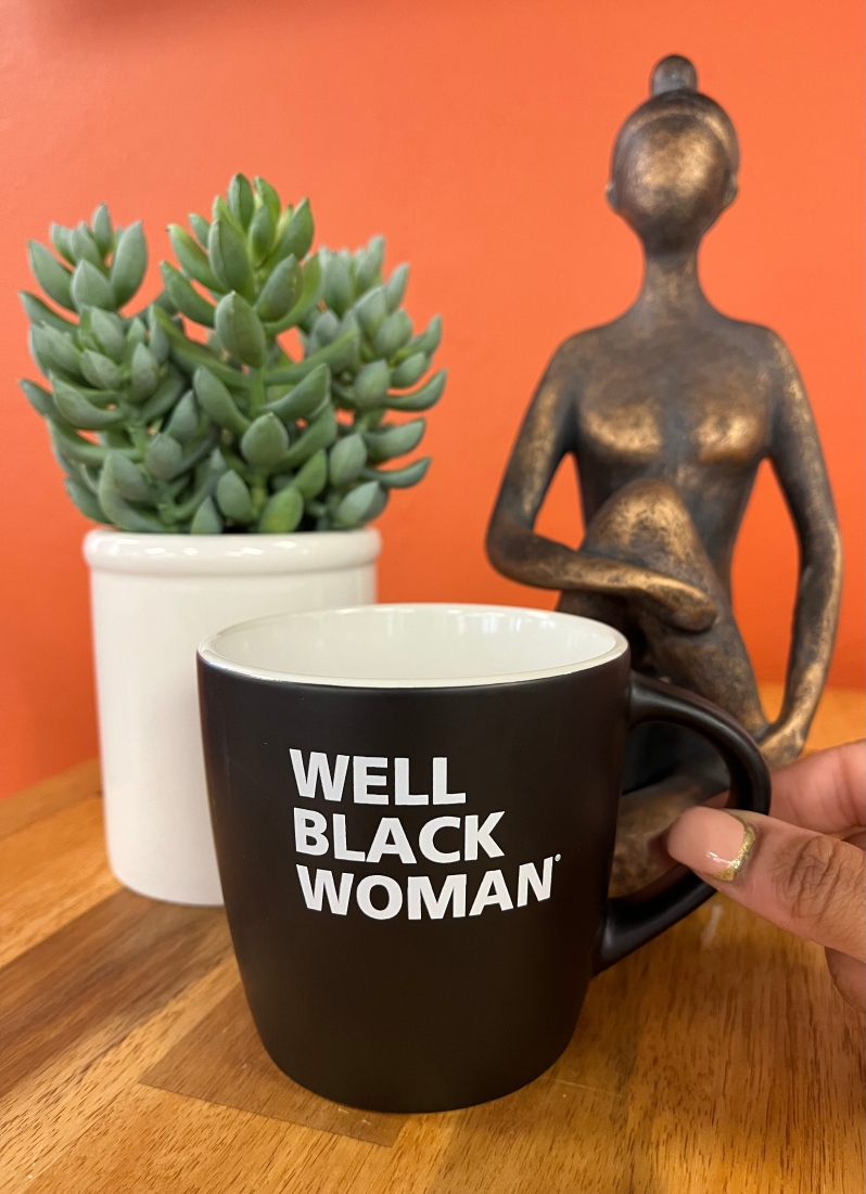 Well Black Woman Mug